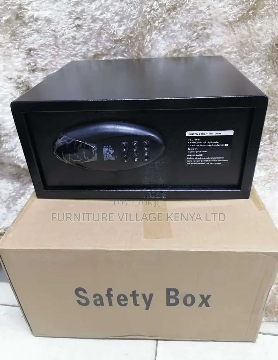 Fireproof Safe; Modern 9 KG's Imported Home/Office Fireproof Safe Box