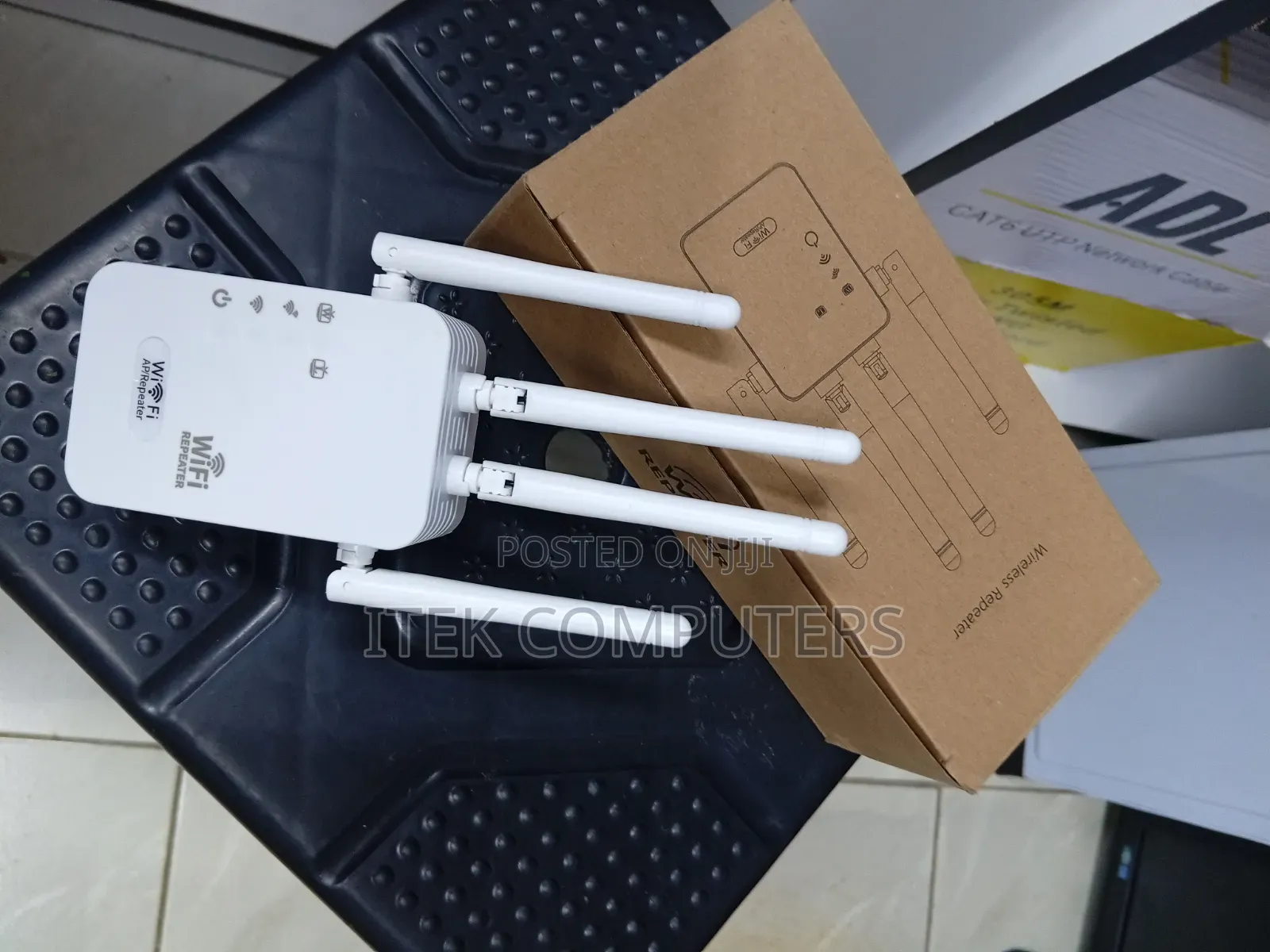 300Mbps WiFi Repeater for Home Streaming and Web Access