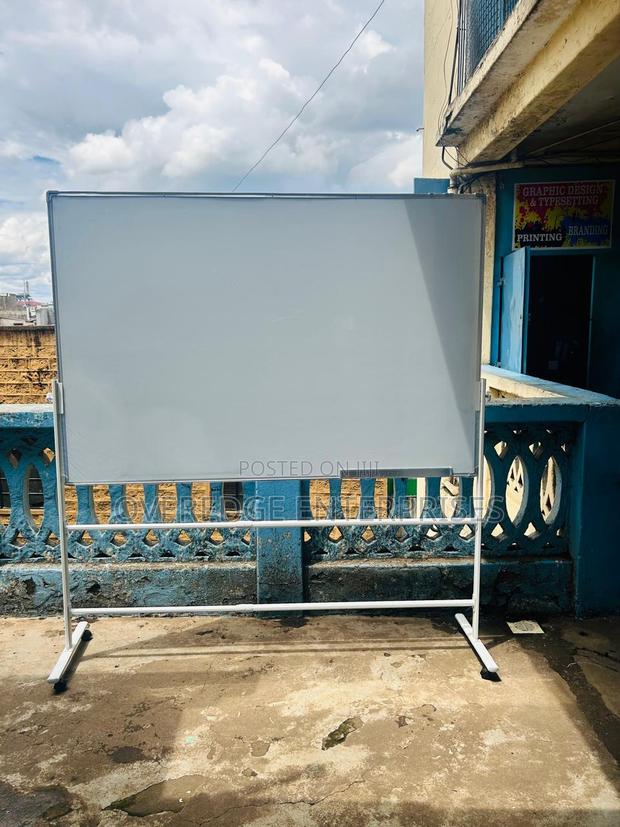 4ft by 3ft White Board With Stand - main view