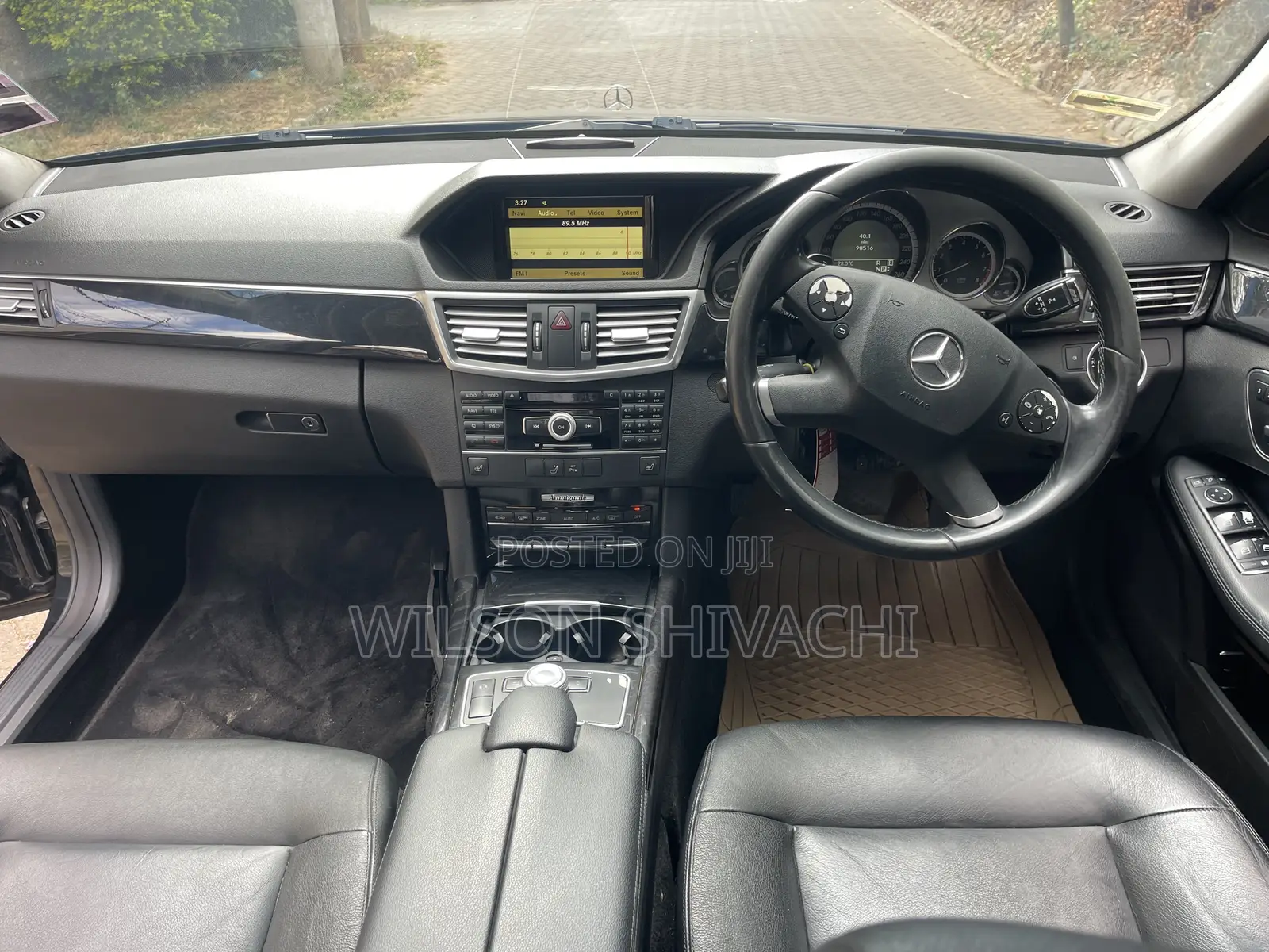 Mercedes-Benz E300 2011 Black