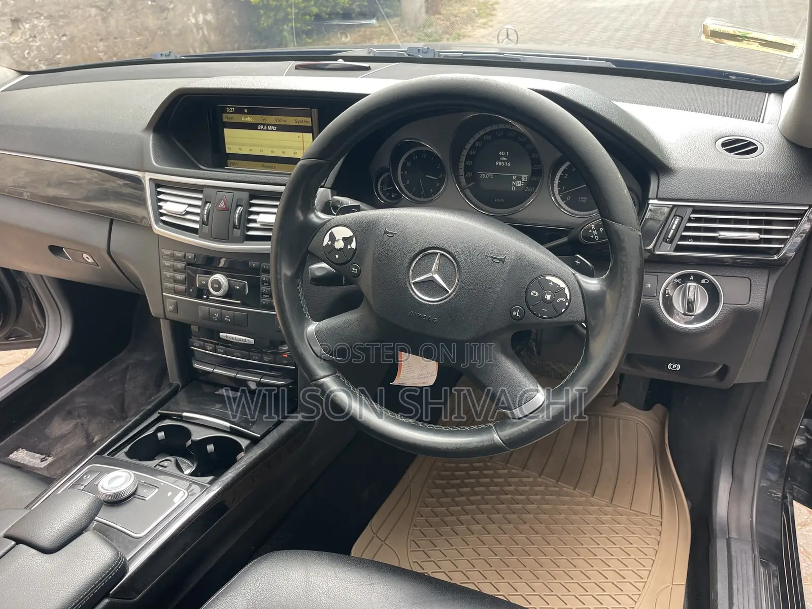 Mercedes-Benz E300 2011 Black