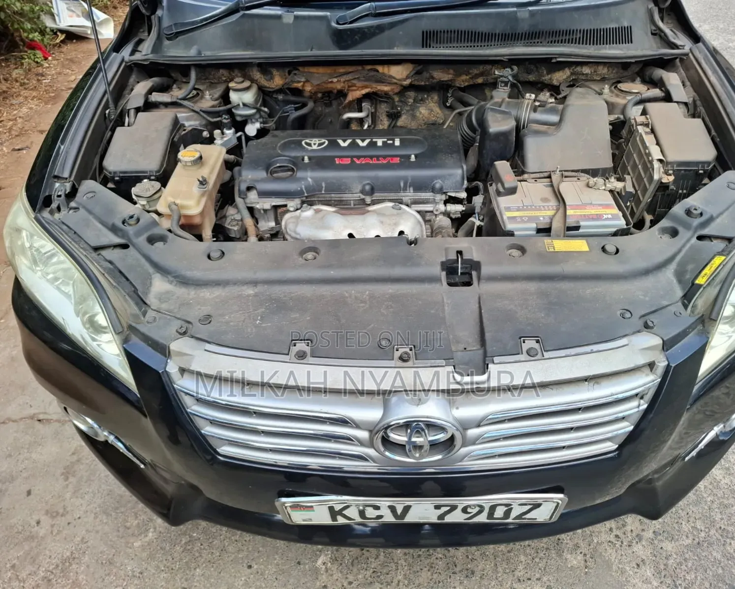 Toyota Vanguard 2012 Black