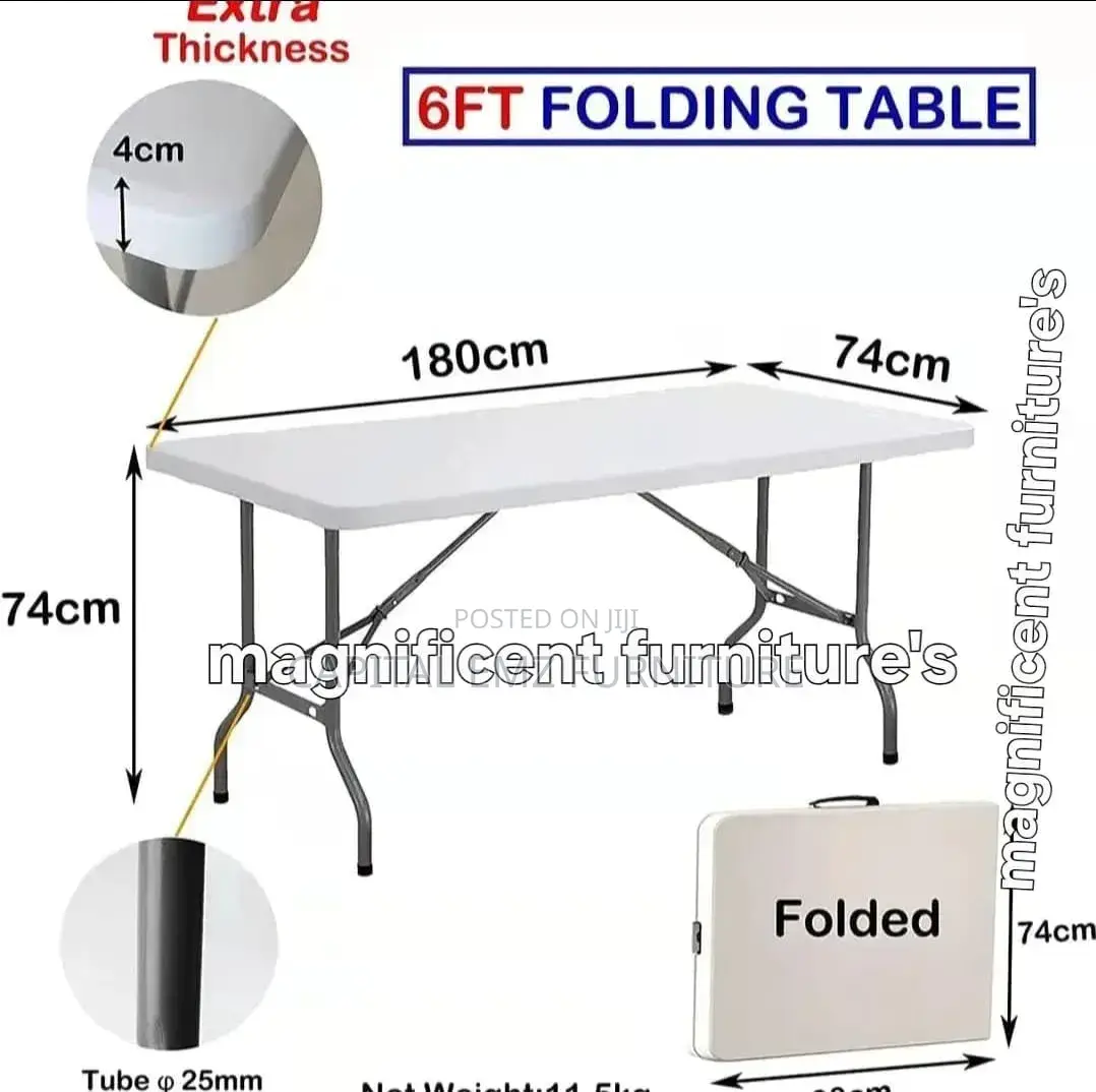 1.8m Foldable Table