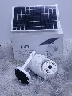UBOX 4MP HD WiFi Outdoor CCTV Camera – Solar Powered & Remote View