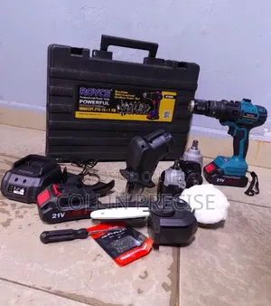 Royce 21V 6-in-1 Brushless Cordless Tool Set