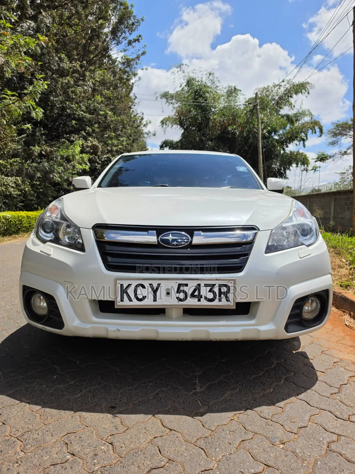 Subaru Outback 2.5i CVT 2012 White