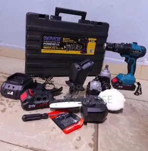 Royce 21V 6-in-1 Brushless Cordless Tool Set