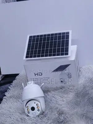 4MP WiFi UBOX Solar PTZ Outdoor Security Night Vision & Two-Way Audio