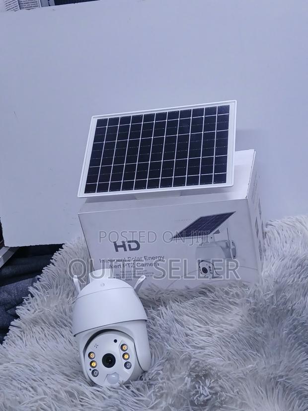 4MP WiFi UBOX Solar PTZ Outdoor Security Night Vision & Two-Way Audio