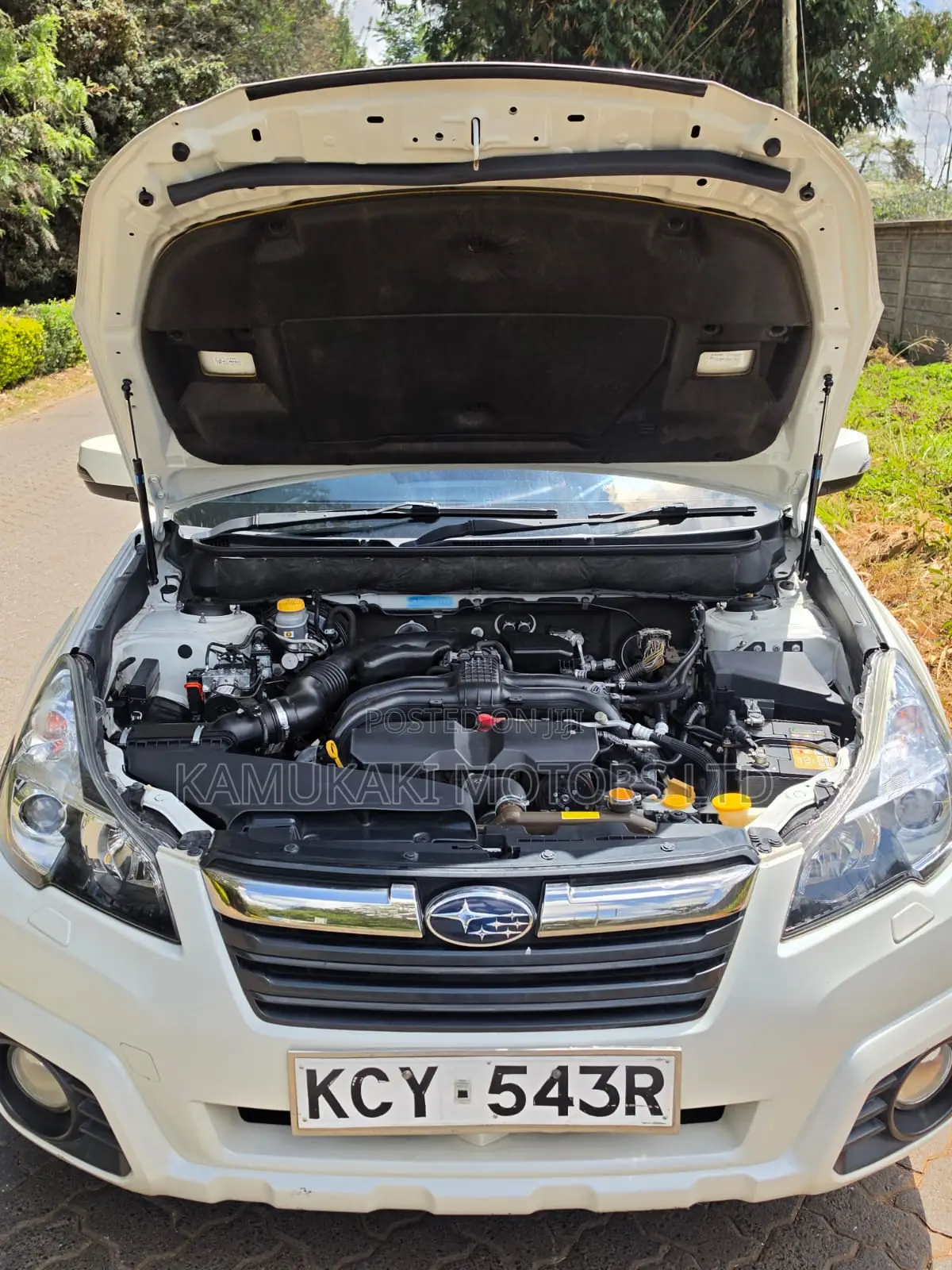 Subaru Outback 2.5i CVT 2012 White