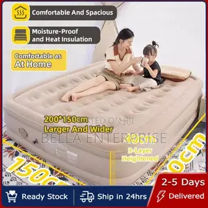 200x150x40cm Double Size Rechargable Pump Self Inflating Bed Mattress
