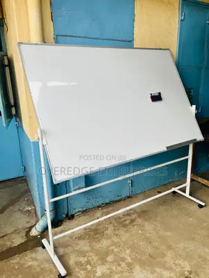 Flippable White Board With Stand 6ft by 4ft