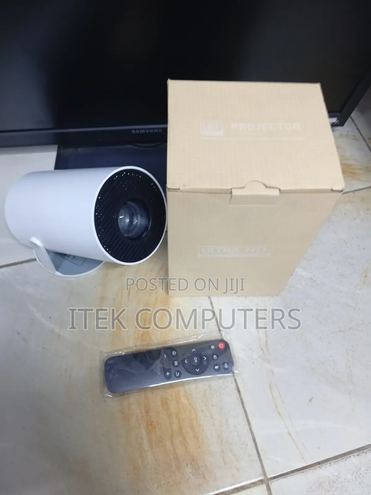 Full HD Hy300 Pro Android Projector With Reliable WiFi Connectivity