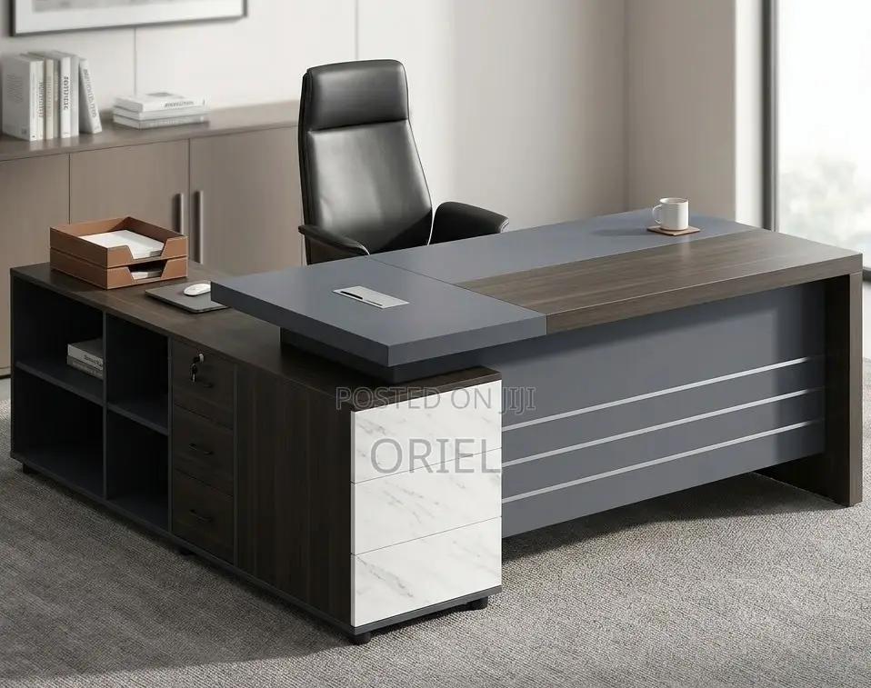 High-End Manager Executive Office Desk – Premium Modern Workstation