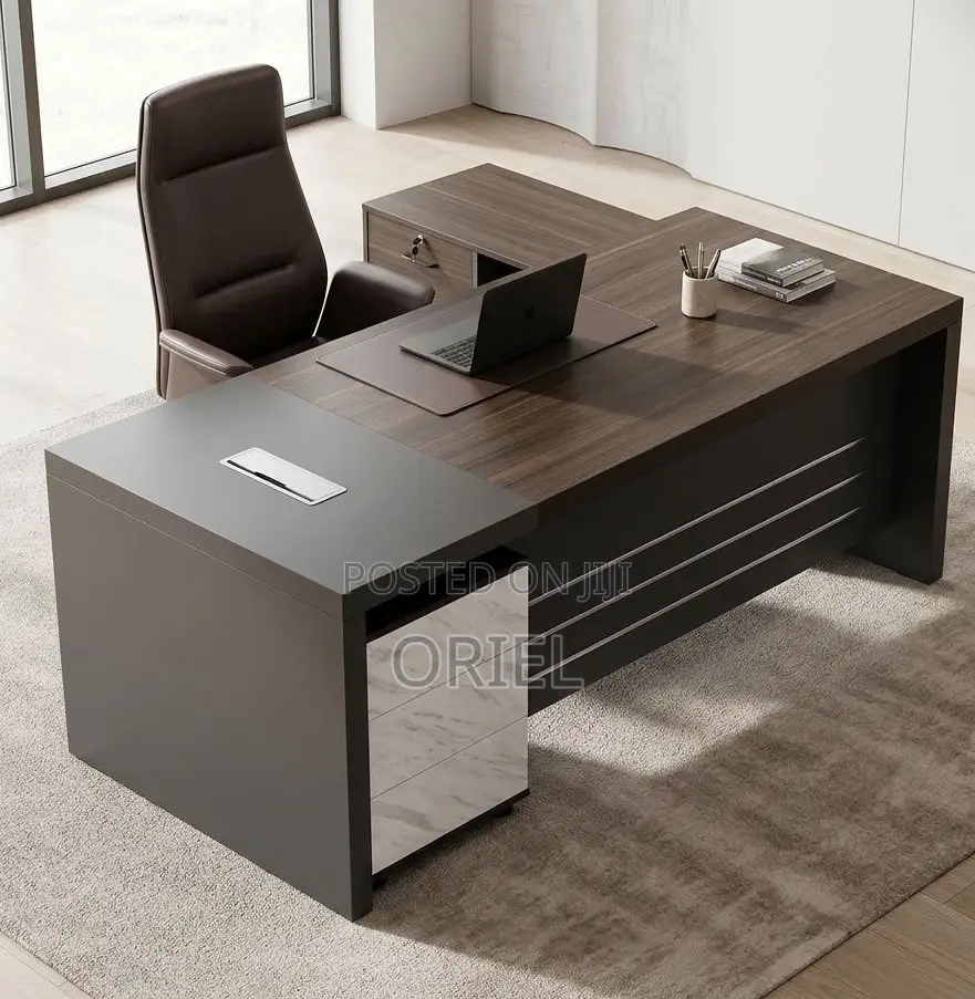 High-End Manager Executive Office Desk – Premium Modern Workstation