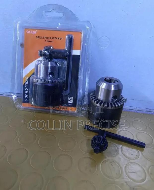 *16mm by 13mm Keyed Drill Chuck Set - main view