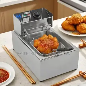 Em Electromate 6L SINGLE Electric Deep Fryer STAINLESS STEEL TANK