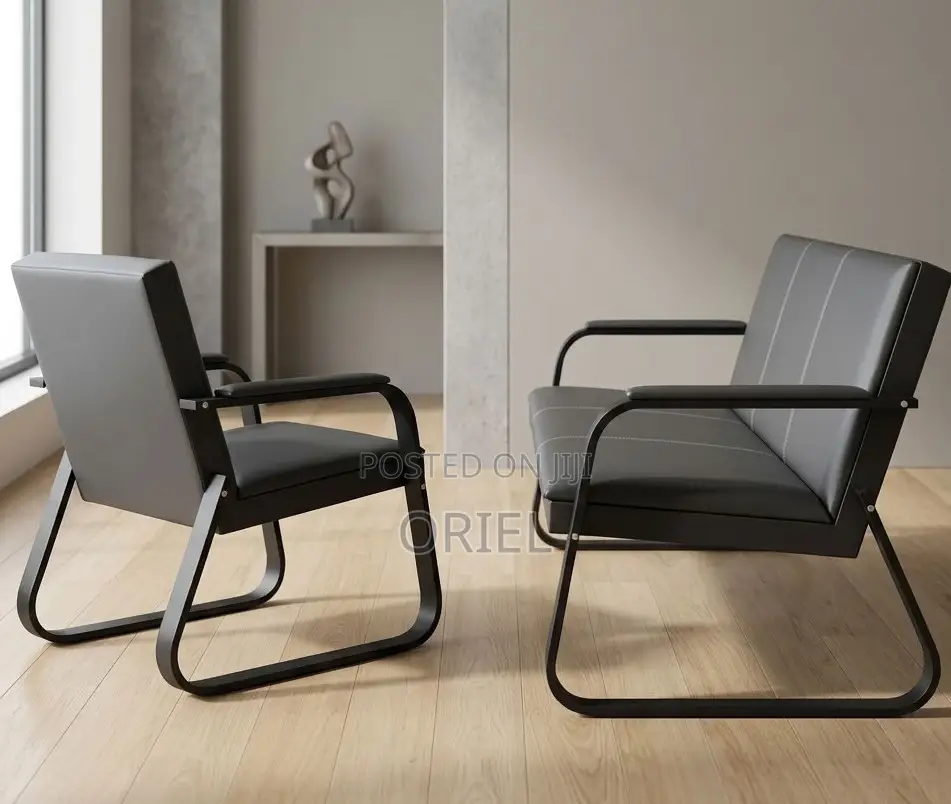 Office Reception 5-Seater Sofa Set – Modern Guest & Waiting Seating