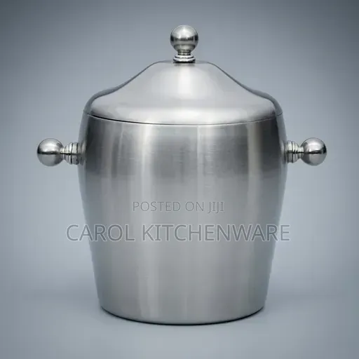 1.5 LTRs Stainless Steel Ice Bucket With Lid