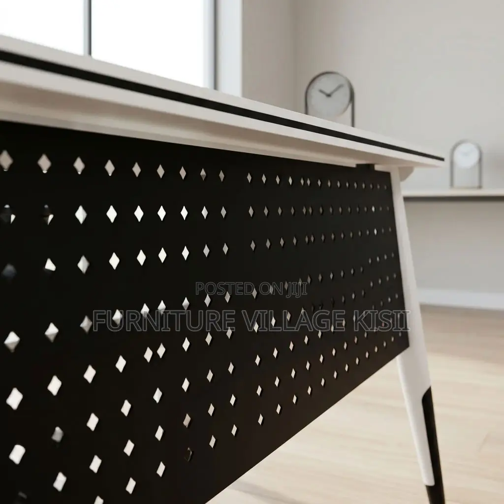 White Foldable Training Desk