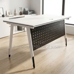 White Foldable Training Desk