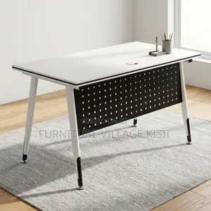 White Foldable Training Desk