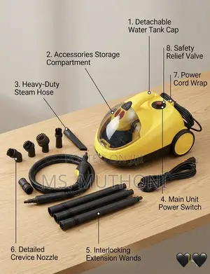 multipurpose High-Pressure Steam Cleaner