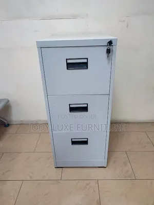 Office Cabinet=wite Steel Cabinet With Drwers
