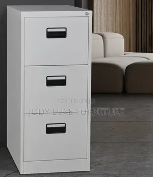 Office Cabinet=wite Steel Cabinet With Drwers
