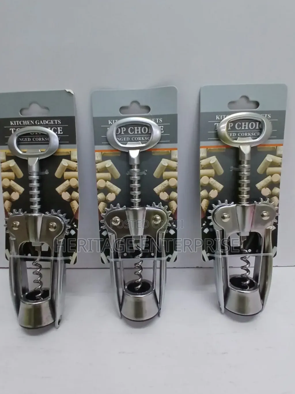 Wine Opener Heavy Duty Stainless Steel Corkscrew