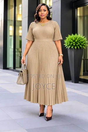Quality Pleated Dress