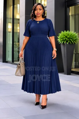 Quality Pleated Dress