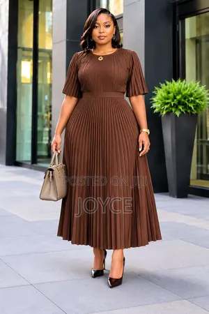 Quality Pleated Dress