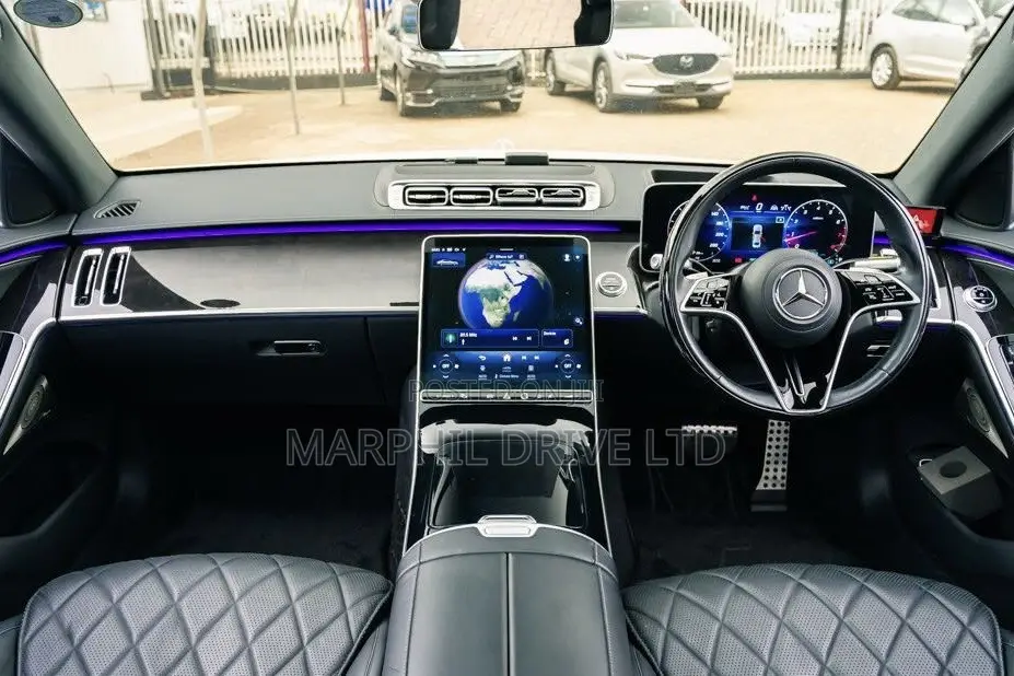 Mercedes-Benz S-Class 2021 White
