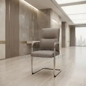 Office Chairs; Leather High Backrest Boardroom Excecutive Seat