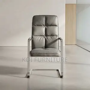Office Chairs; Leather High Backrest Boardroom Excecutive Seat