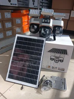 VTS 30 4G Triple Lens Solar Powered PTZ Security Camera