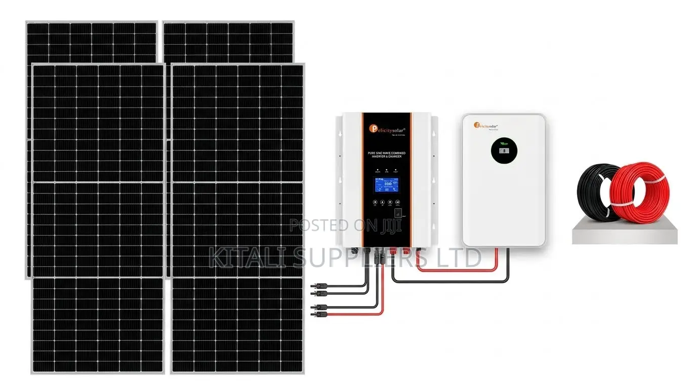 Complete 5kVA Hybrid Solar System Kit