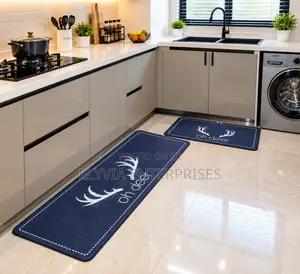2 PC Binded Kitchen Mat