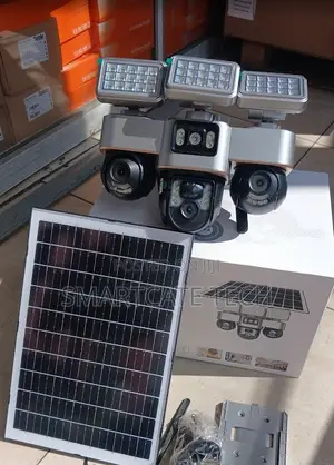 VTS 30 4G Solar Powered PTZ Camera – Triple Lens HD CCTV