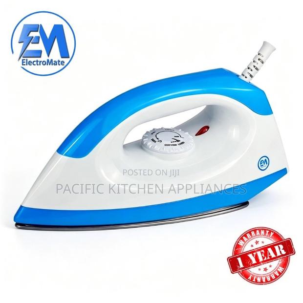 EM Dry Iron Box 1000W With 5-Gear Temperature Control - thumbnail 2
