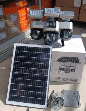 VTS 30 4G Triple Lens Wireless Solar Security Camera