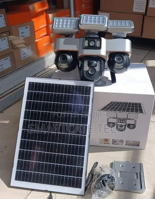 VTS 30 4G Triple Lens Wireless Solar Security Camera
