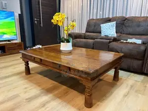 Rustic Solid Wood Coffee Table