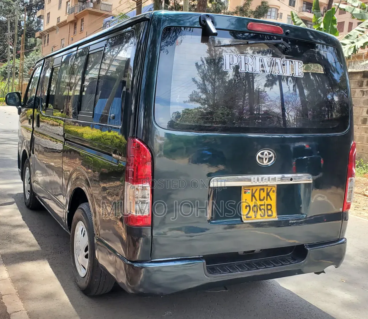 Toyota HiAce 2012 Green