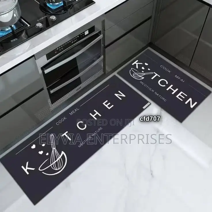 Un-Binded Kitchen Mat