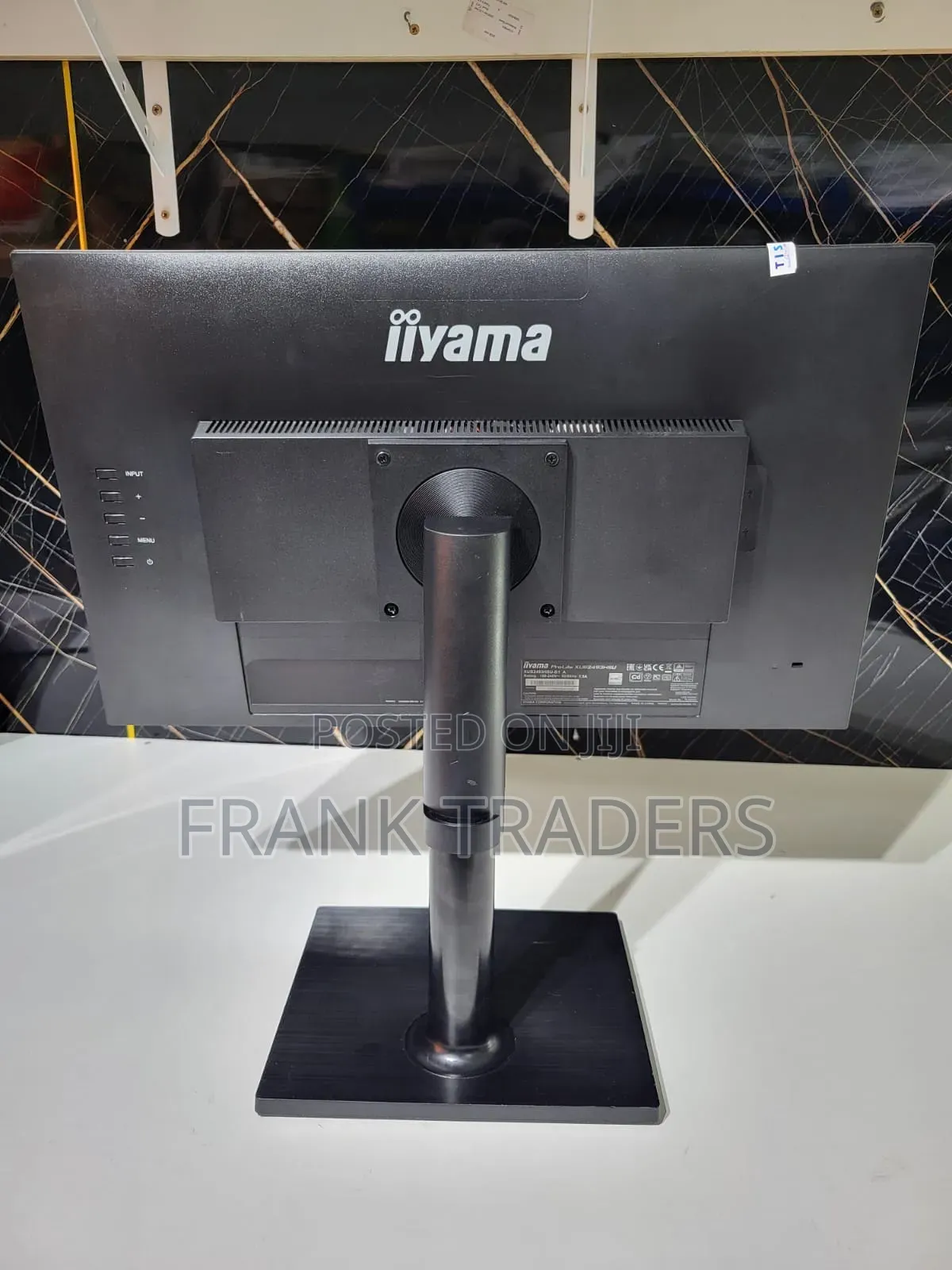 IYAMA24" Frameless
:1080: 75Hz
Hdmi, Display Vga 
Inbuilt Speakers