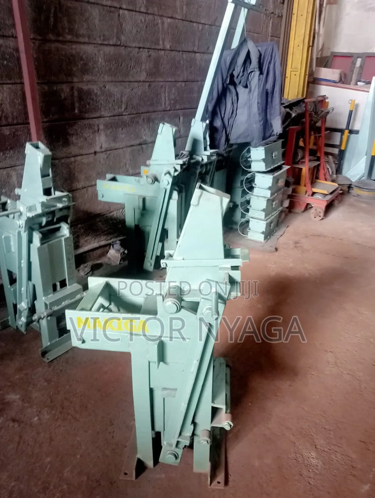 Makiga Wide Interlocking Block Making Machine
