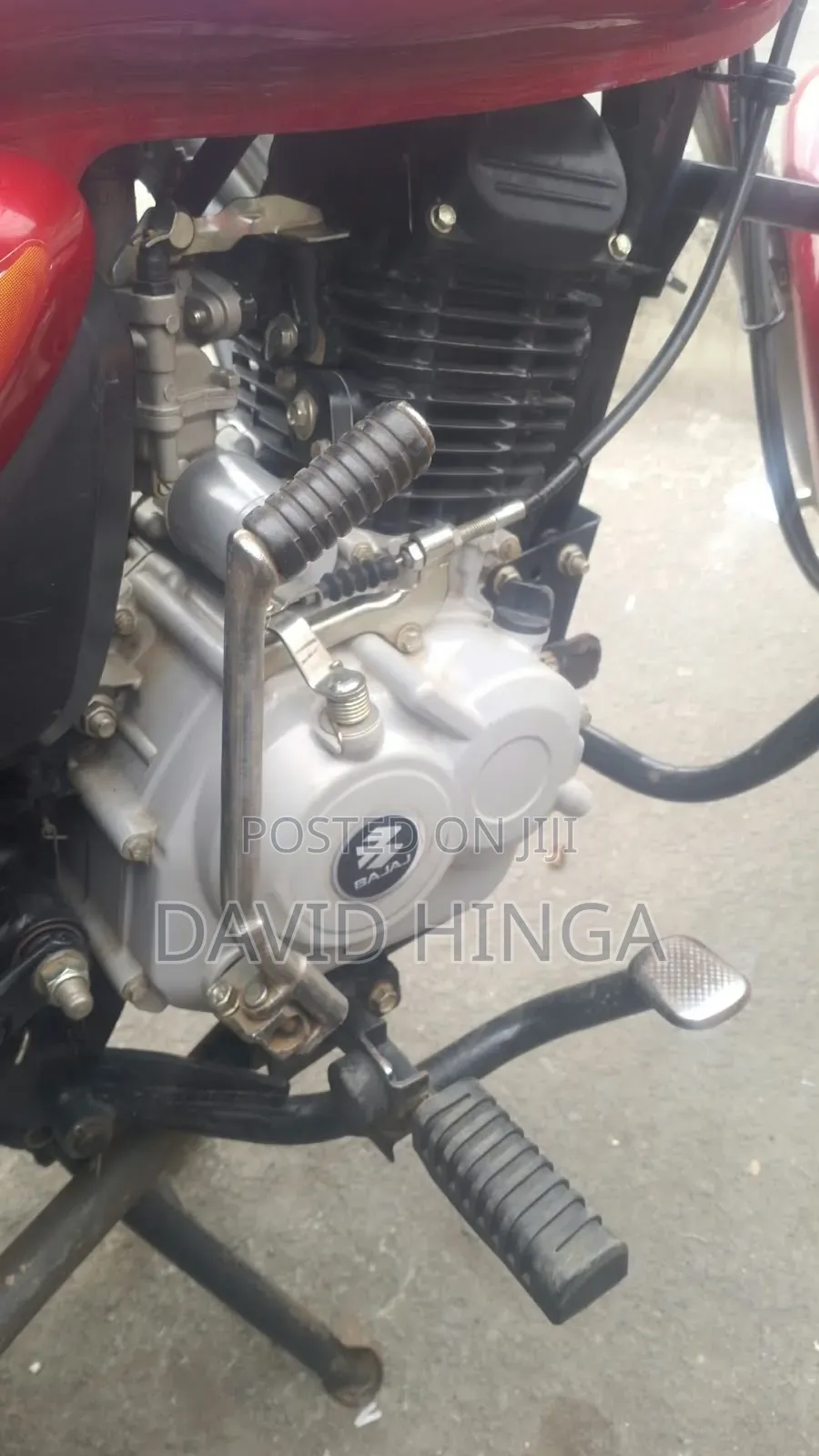 Bajaj Boxer 125 2025 Red