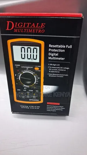 Resettable Digital Multimeter 9205A Electrical Meter